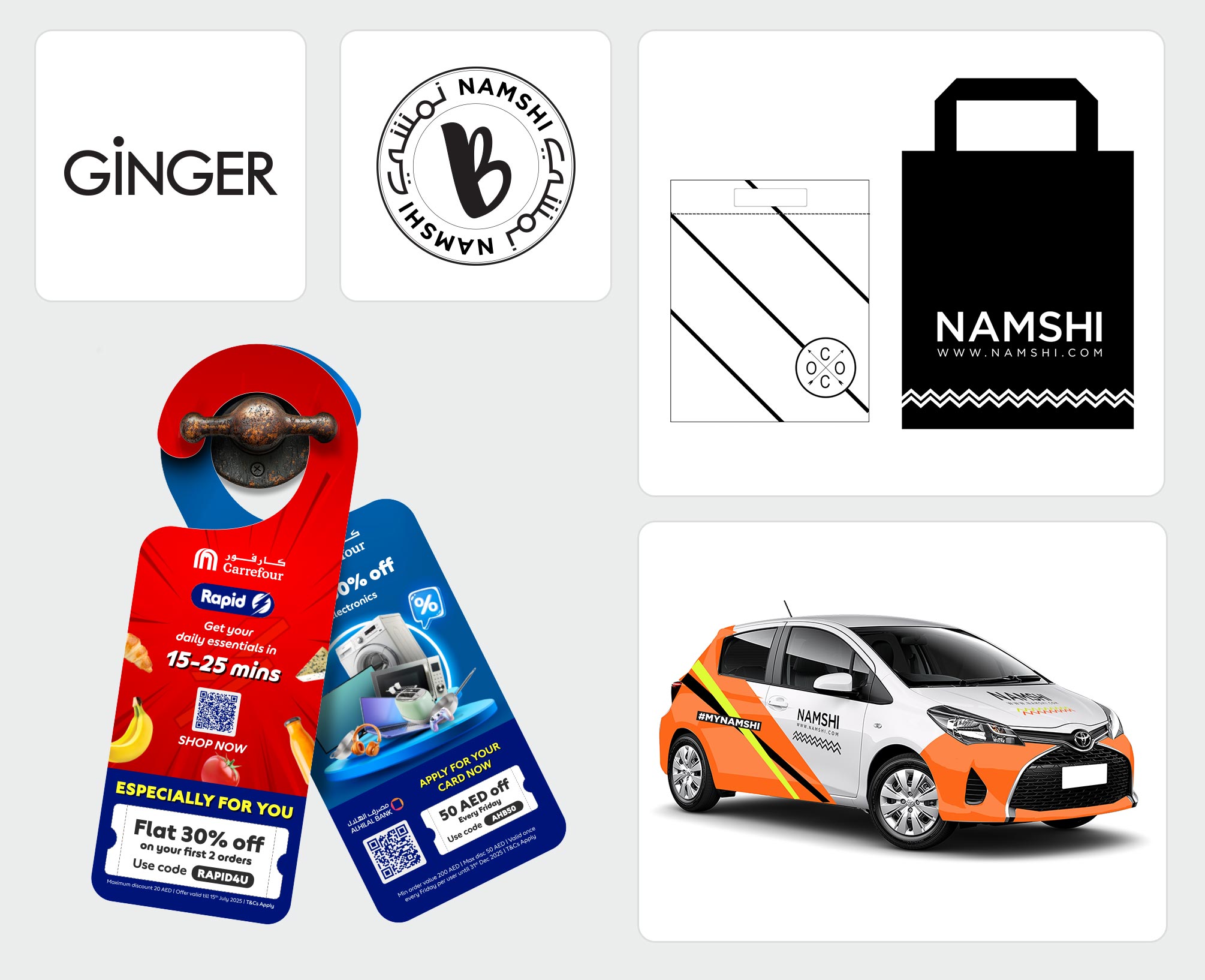 Brand Identity — Visual Identity & Marketing Collateral